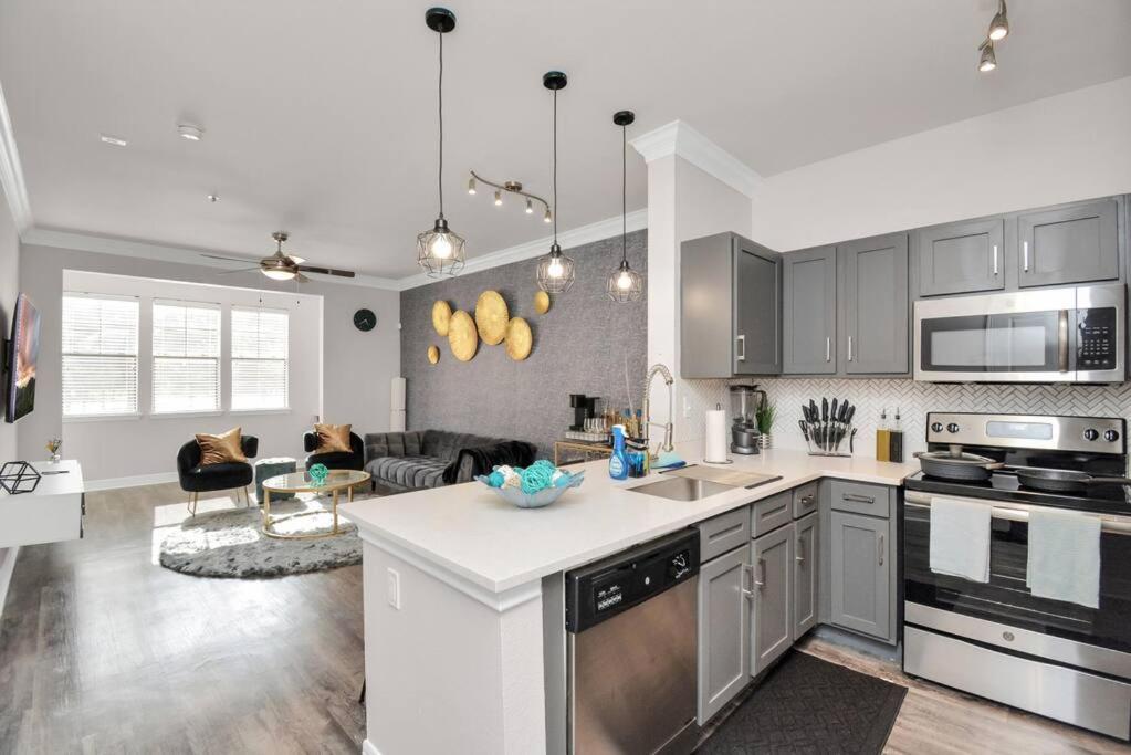 Luxury 1Br Apt ,Nrg ,Downtown ,Med Center,Galleria Houston Exterior foto